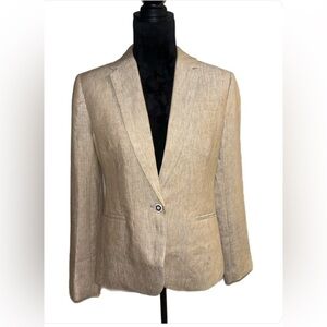 J. Crew Linen Campbell Blazer- size 8